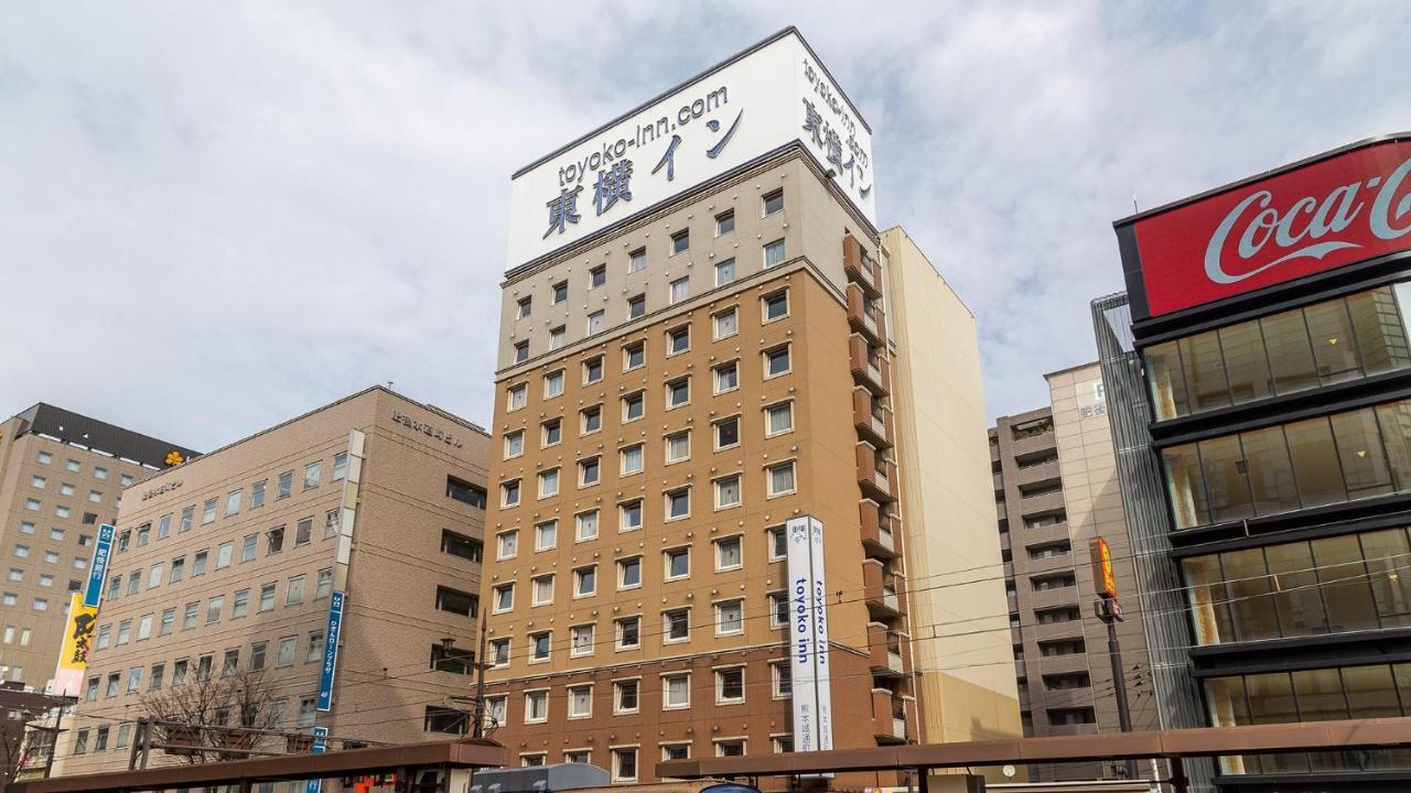 Toyoko Inn Kumamoto-Jyo Toricho Suji Exteriör bild